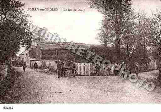 Ville de POILLYSURTHOLON, carte postale ancienne