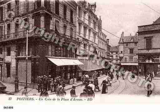 Ville de POITIERS, carte postale ancienne