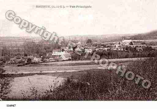 Ville de RAIZEUX, carte postale ancienne