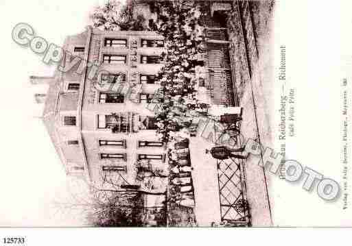 Ville de RICHEMONT, carte postale ancienne