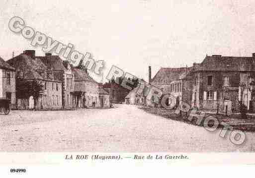 Ville de ROE(LA), carte postale ancienne