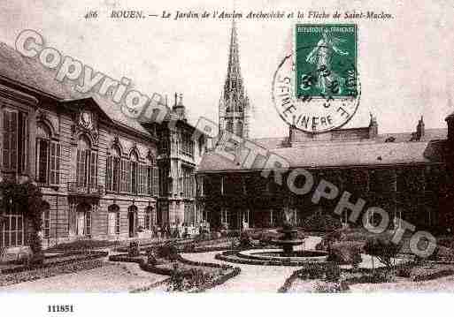 Ville de ROUEN, carte postale ancienne