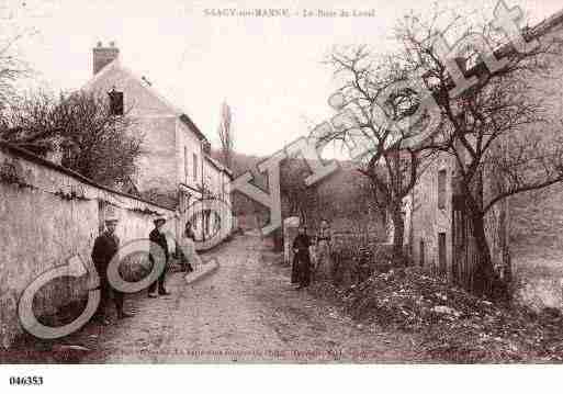 Ville de SAACYSURMARNE, carte postale ancienne