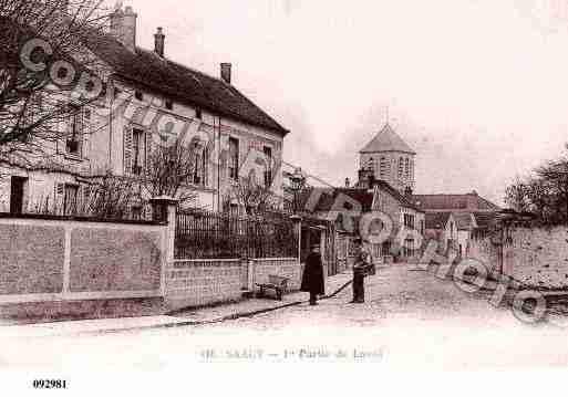 Ville de SAACYSURMARNE, carte postale ancienne