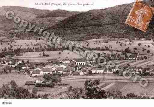 Ville de SAINTAME, carte postale ancienne