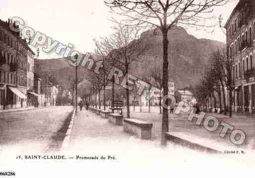 Ville de SAINTCLAUDE, carte postale ancienne