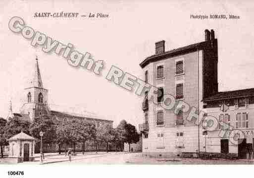 Ville de SAINTCLEMENTSURGUYE, carte postale ancienne