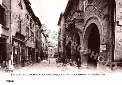 Ville de SAINTDIDIERENVELAY, carte postale ancienne