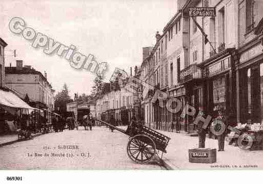 Ville de SAINTDIZIER, carte postale ancienne