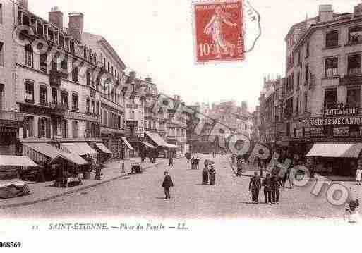 Ville de SAINTETIENNE, carte postale ancienne