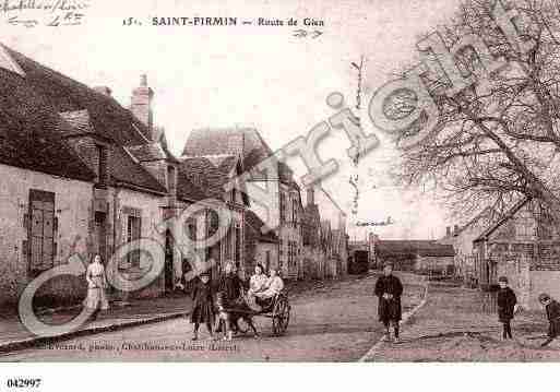 Ville de SAINTFIRMINSURLOIRE, carte postale ancienne