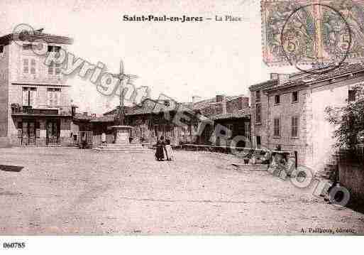 Ville de SAINTPAULENJAREZ, carte postale ancienne