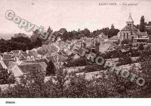 Ville de SAINTPRIX, carte postale ancienne