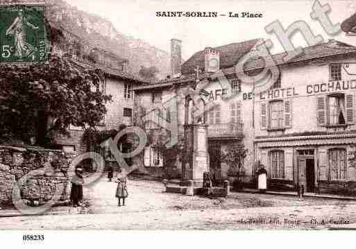 Ville de SAINTSORLINENBUGEY, carte postale ancienne