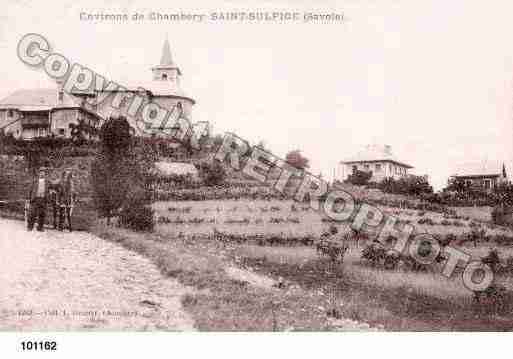 Ville de SAINTSULPICE, carte postale ancienne