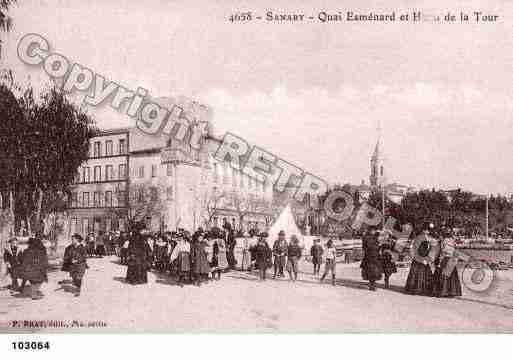 Ville de SANARY, carte postale ancienne