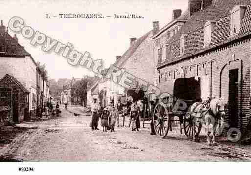 Ville de THEROUANNE, carte postale ancienne