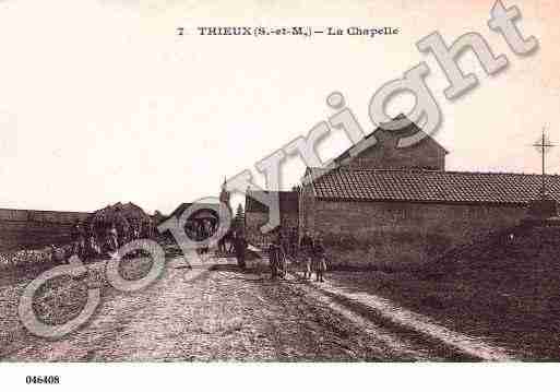 Ville de THIEUX, carte postale ancienne