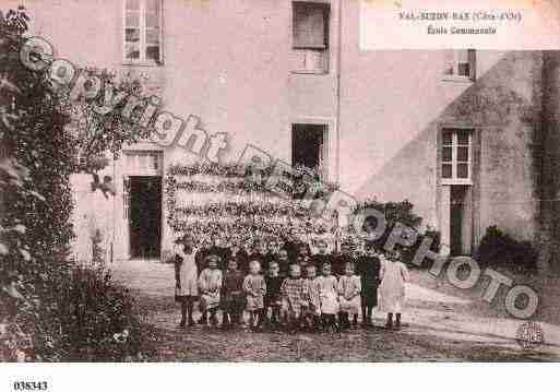 Ville de VALSUZON, carte postale ancienne