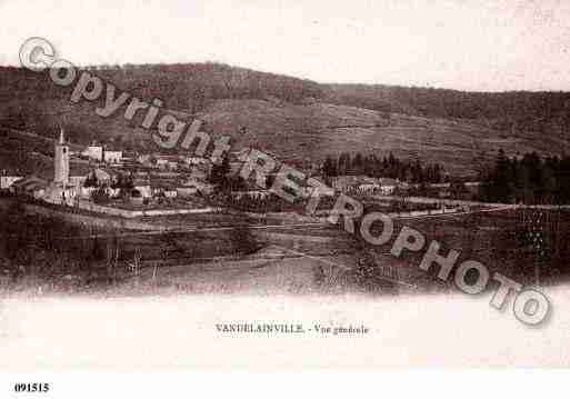 Ville de VANDELAINVILLE, carte postale ancienne