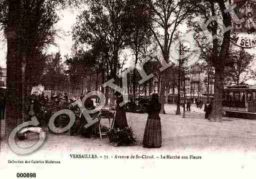 Ville de VERSAILLES, carte postale ancienne