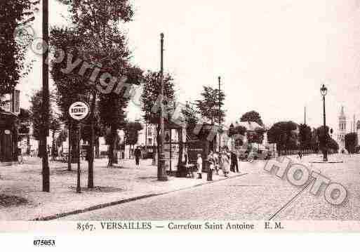 Ville de VERSAILLES, carte postale ancienne