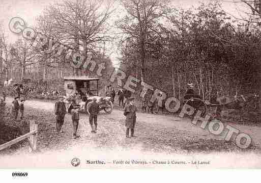 Ville de VIBRAYE, carte postale ancienne