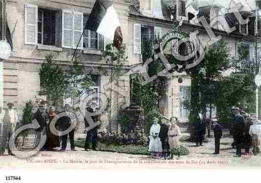 Ville de VICSURAISNE, carte postale ancienne