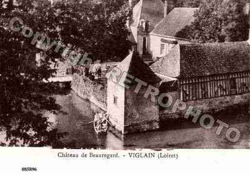 Ville de VIGLAIN, carte postale ancienne
