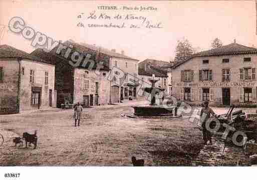 Ville de VITERNE, carte postale ancienne