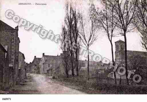 Ville de ABBARETZ, carte postale ancienne