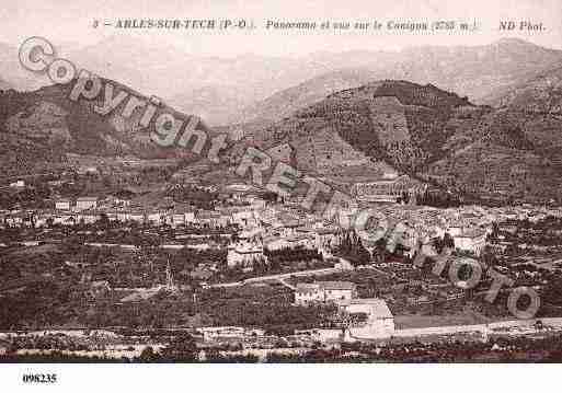 Ville de ARLESSURTECH, carte postale ancienne