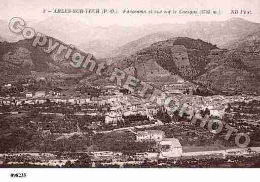 Ville de ARLESSURTECH, carte postale ancienne Ville de ARLESSURTECH, carte postale ancienne