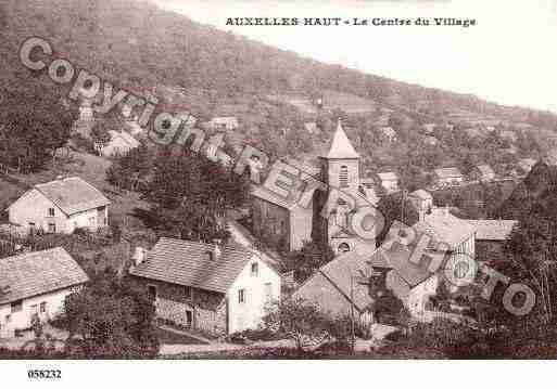 Ville de AUXELLESHAUT, carte postale ancienne Ville de AUXELLESHAUT, carte postale ancienne