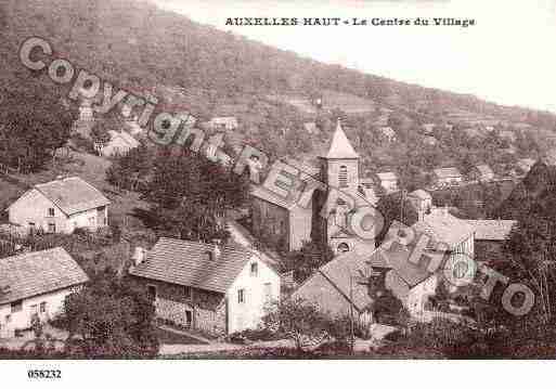 Ville de AUXELLESHAUT, carte postale ancienne