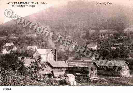 Ville de AUXELLESHAUT, carte postale ancienne