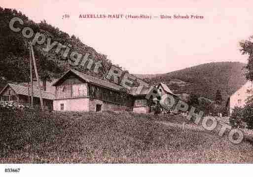 Ville de AUXELLESHAUT, carte postale ancienne