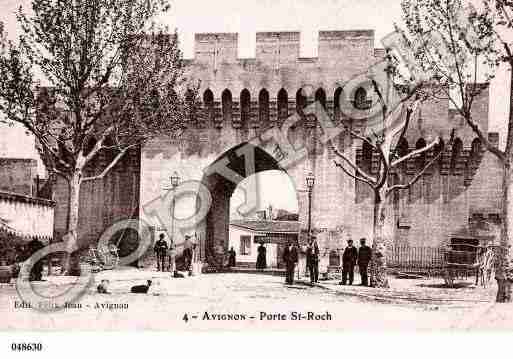 Ville de AVIGNON, carte postale ancienne