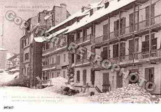 Ville de BAREGES, carte postale ancienne Ville de BAREGES, carte postale ancienne