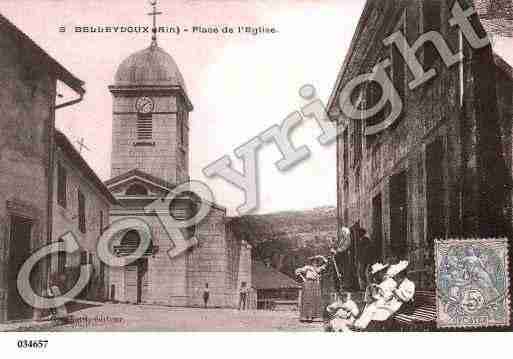 Ville de BELLEYDOUX, carte postale ancienne