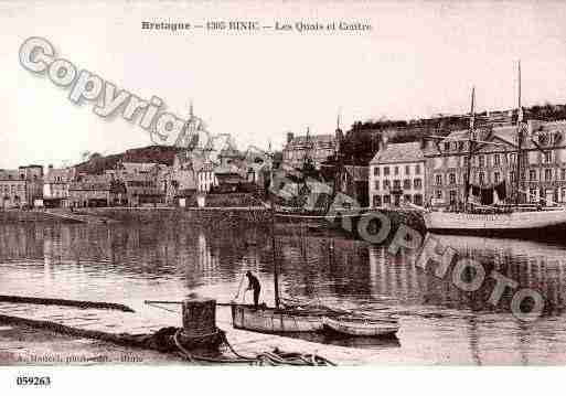 Ville de BINIC, carte postale ancienne