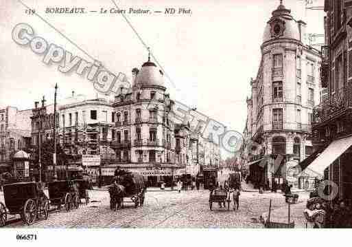 Ville de BORDEAUX, carte postale ancienne