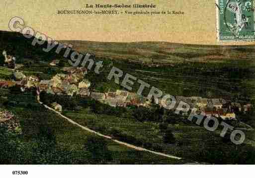 Ville de BOURGUIGNONLESMOREY, carte postale ancienne