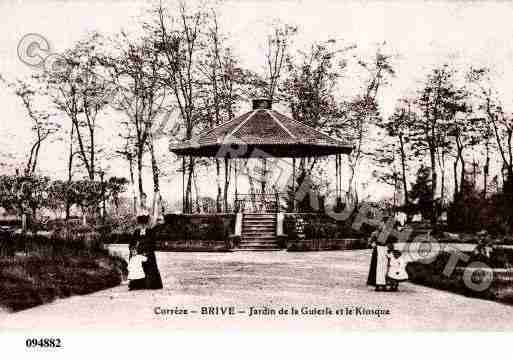 Ville de BRIVELAGAILLARDE, carte postale ancienne