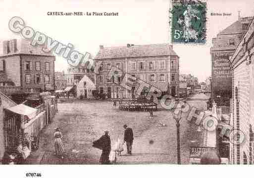 Ville de CAYEUXSURMER, carte postale ancienne