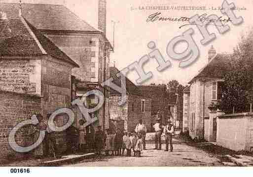 Ville de CHAPELLEVAUPELTEIGNE(LA), carte postale ancienne