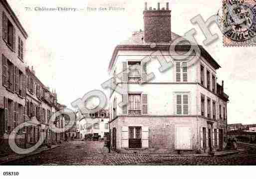 Ville de CHATEAUTHIERRY, carte postale ancienne