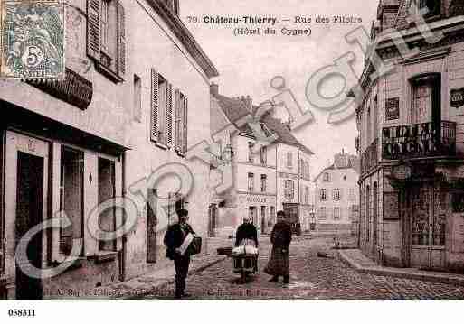 Ville de CHATEAUTHIERRY, carte postale ancienne