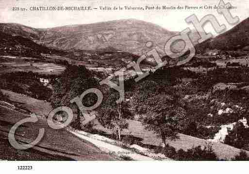 Ville de CHATILLONENMICHAILLE, carte postale ancienne