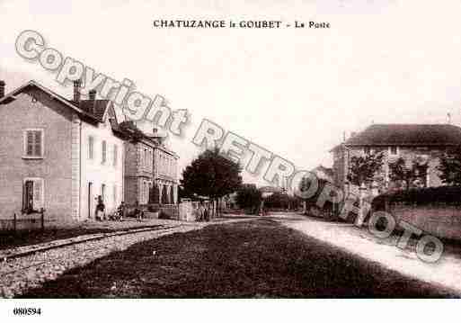 Ville de CHATUZANGELEGOUBET, carte postale ancienne Ville de CHATUZANGELEGOUBET, carte postale ancienne